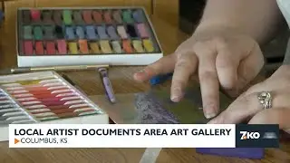 Local Artist Documents Area Art Gallery 10-26-25