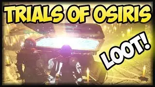 Destiny: TRIALS OF OSIRIS LOOT! The Lighthouse Secret Treasure Chest Area (Emblem & Weapons)