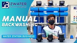 EP63 Manual Backwashing ng Multimedia Elements WATER STATION BUSINESS