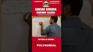 finding Quadratic Polynomial #cbseboardclass10maths #cbse10math #maths #education #exam#ncertmaths
