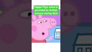 🎤 🐷 The Surprising Voice Behind Peppa Pig - You Won't Believe Who It Is! #shorts #peppapig