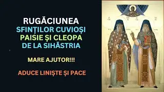Rugăciunea Sfinților Cuvioși Paisie și Cleopa de la Sihăstria &ndash; aduce alinare și speranță (cu text)