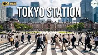 TOKYO STATION- Tokyo walking tours/4K.HBT Walker