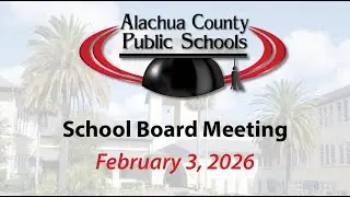 School Board Meeting 2-3-26