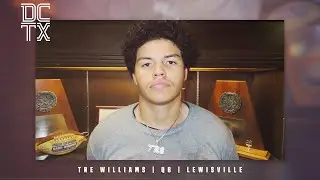 Lewisville RISING: '27 QB Tre Williams Has Developed Into A Leader