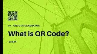 What is QR Code? - C# QR Code Generator - 1.0