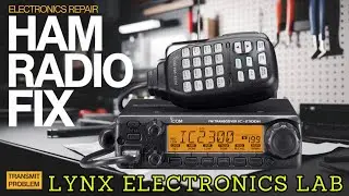 Ремонт IC2300H: можно ли спасти эту сломанную любительскую радиостанцию ​​из мусора?