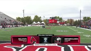 NCAA Football 2025: Ball State at Northern Illinois