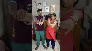couple funny magic challenge🥺 Don't miss the ending😂 #youtubeshorts #viral #couple #foryou #shorts