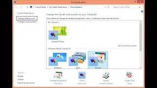 How to Show desktop icons in windows 7 & 8 Ak Computer Skills