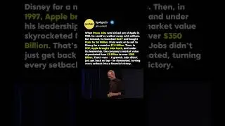 Steve Jobs's remarkable story in a few words #spotlighten #spotlight #podcast #stevejobs #mindset