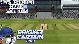 Cricket Captain 2019 Gameplay|New Cricket Game For 2019|#1