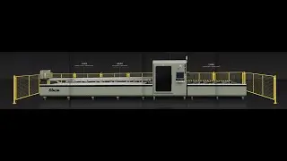 CNC cutting saw center for aluminum upvc profiles  LJQZ3-CNC-550&times;6500