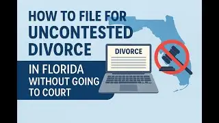 How to File for Uncontested Divorce in Florida Without Going to Court