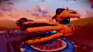 No Man's Sky Survival Squid, Nice Cream Squid with Purple Tips