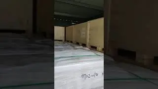Video of wood package bag filter housing