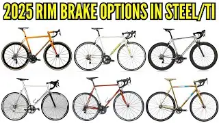 Rim Brakes Are Alive In 2025! Titanium/Steel Options.