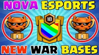 Top 15 Th13 *NOVA ESPORTS* War Base + Link | Best 15 War Base By Nova Esports + link | Clash of Clan