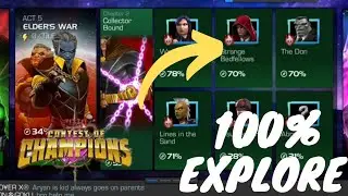 100% EXPLORATION OF ACT 5.2.2 (STRANGE BEDFELLOWS) | MARVEL CONTEST OF CHAMPIONS | MCOC