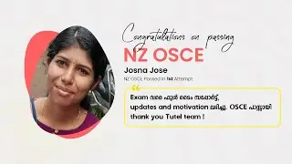 How to pass New Zealand #OSCE | Nursing Registration #Success story of Josna | #OSCESuccess