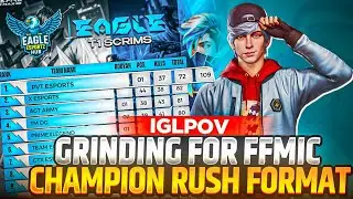 IGL POV 👀 Champion Rush Madness 🔥 | Grinding for FFMIC 🏆 #igl 