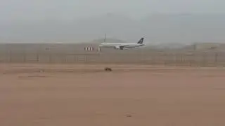 Hail international airport, tack of Saudi airlines
