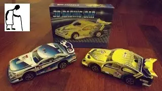 Let's Assemble a 3D Racing Car Puzzle