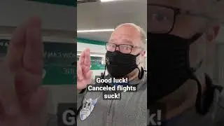 What to do if your flight gets canceled while you are at the airport
