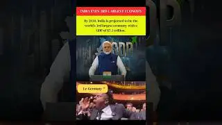 India 🇮🇳 2030: 3rd Largest Economy 😱 | Germany&rsquo;s Reaction 😂