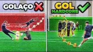 SÓ VALE GOL HARDCORE! TEVE MUITO GOLAÇO “COMUM” ANULADO  muito difícil  😭😱(react)