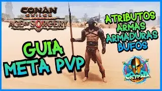 CONAN EXILES  PvP BUILD Actual // Armadura Atributos y Consumibles