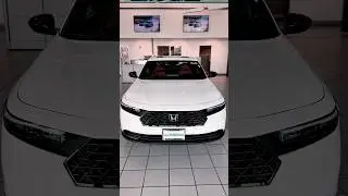 Brand new 2025 Honda Accord sport, hybrid, white pearl edition #accordhybrid #accord #civichatchback