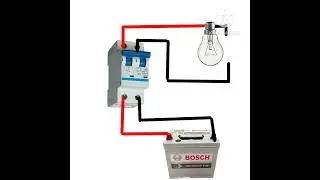 how to MCB short circuit testing? complete wiring MCB connection #electrical #shorts #shortvideo