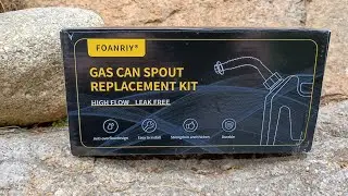 Plastic gas can Spout and Vent kit 👍 . Fixing the new ventless crappy gas cans ⛽ .