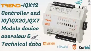 #TREND IQX12 Controller Overview / #NiagaraN4 /#IQVISION /#SylkBus