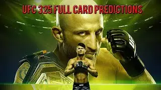 UFC 325 Volkanovski Vs Lopes 2 Full Card Predictions