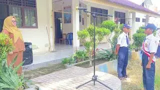 Upacara bendera perdana setelah libur semester genap 2025/2026