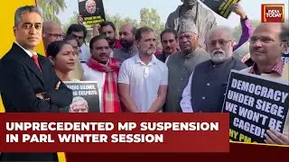 Record Suspension of 146 MPs After Winter Session Of Parliament | Political Rumble With Rajdeep Sard