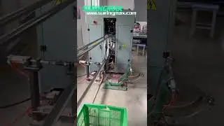 An automatic e-bike rim assembling machine in our factory