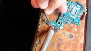 Samsung Galaxy S Plus GT-I9001 замена гнезда зарядки