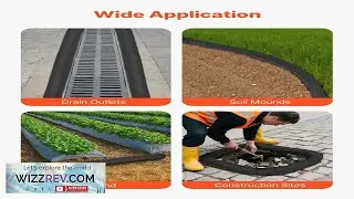 VEVOR Sediment Filter Sock 4Pcs Erosion Control Socks Dia. 5 in x