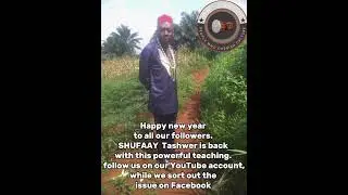 appy new year to all our followers. SHUFAAY  Tashwer is back with this powerful teaching. follow us 