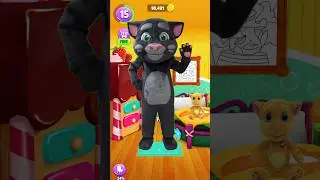 Talking Tom VS Angela 2 My Talking Tom 🤯 #shorts #mytom2 #challenge #cute #viral #mytalkingtom2