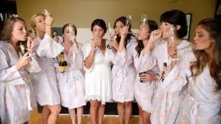 Bride and Bridesmaids Champagne Fun- All Set Creations (formerly Just Joey Productions)