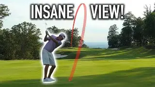 Can I Break Par? | Every Shot | Back 9 Course Vlog From The Ledges | Part 2