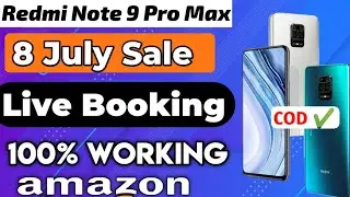 Redmi note 9 pro max 8 July sale live order | Redmi note 9 pro max live sale | redmi note 9 pro max