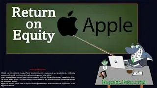 What moves Return on Equity - Apple's example