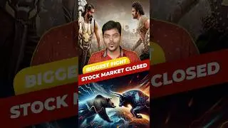 ☝️ஒரே ஒரு சண்ட 🥊 - 3 நாள் Stock Market Closed ⚠️ | Stock Market Biggest Fight