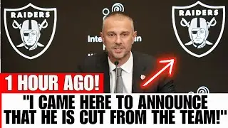 🚨BOMB! STAR RAIDERS CUT NOW! John Spytek MAKES DRASTIC DECISION! NFL WORLD IN SHOCK! RAIDERS NEWS!