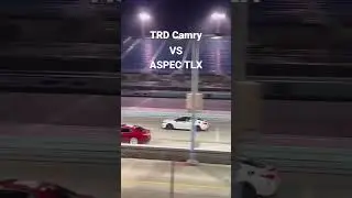 TRD Camry vs Aspec TLX